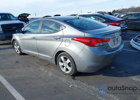 2012 Hyundai Elantra Gls (Ulsan Plant) из США, поврежденный, VIN KMHDH4AE5CU189538